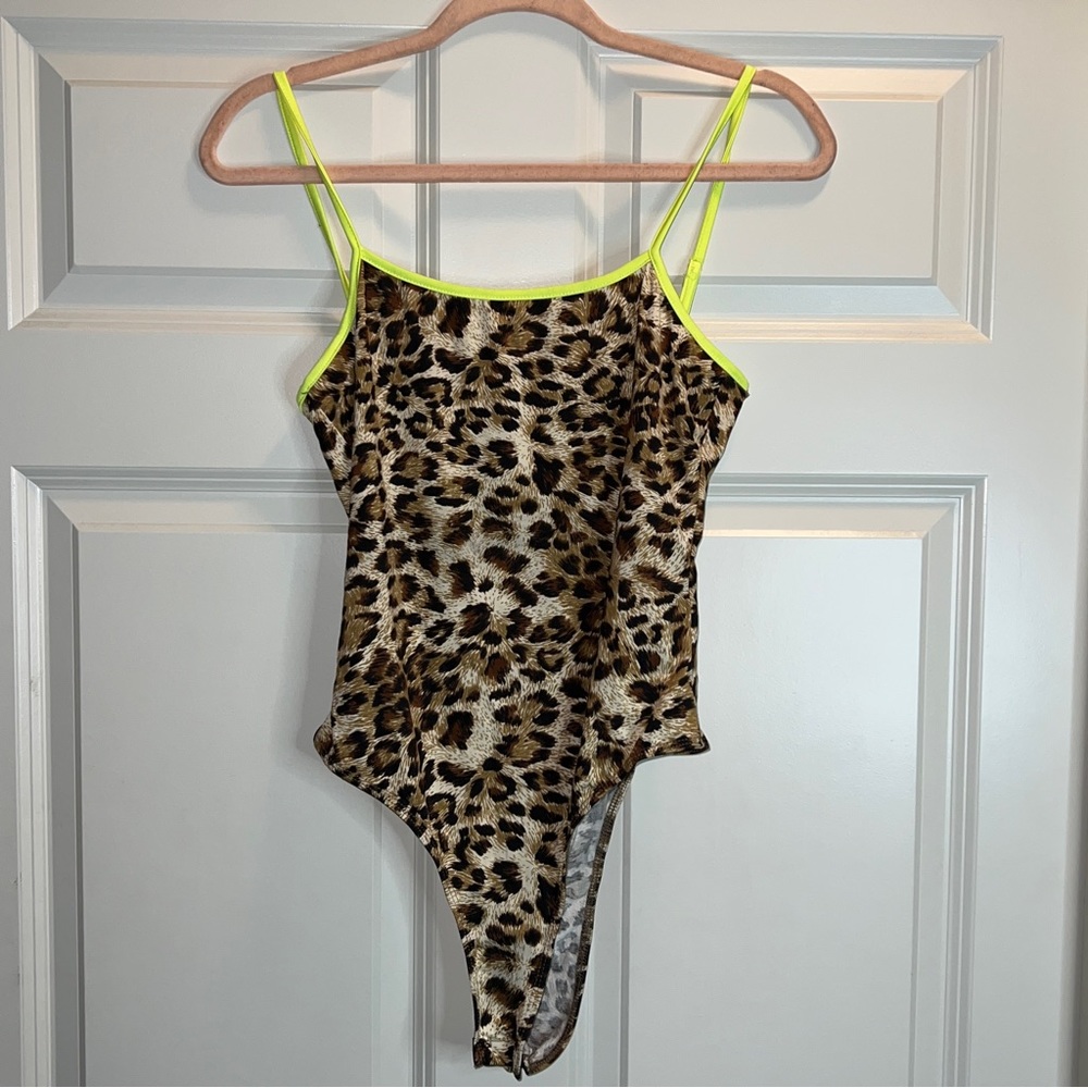Cheetah print bodysuit